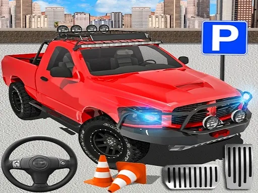 SUV Car City Parking Simulator gameplay preview