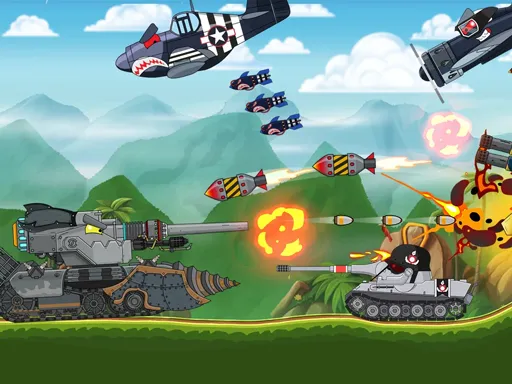 Tank Battle Tank War gameplay preview
