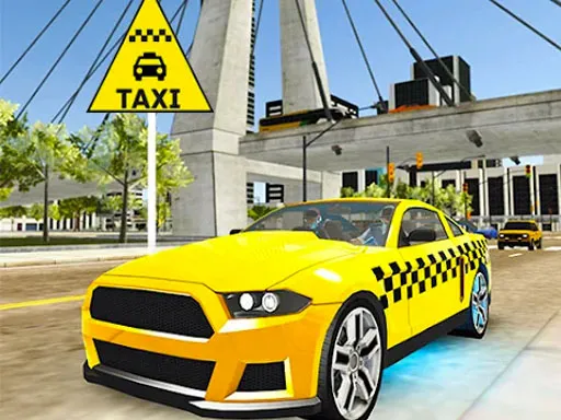 Taxi Driving City Simulator 3D gameplay preview