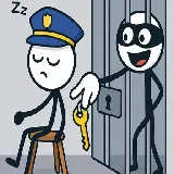 Thief Puzzle Long Hand Game