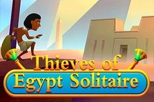 Thieves of Egypt Solitaire gameplay preview