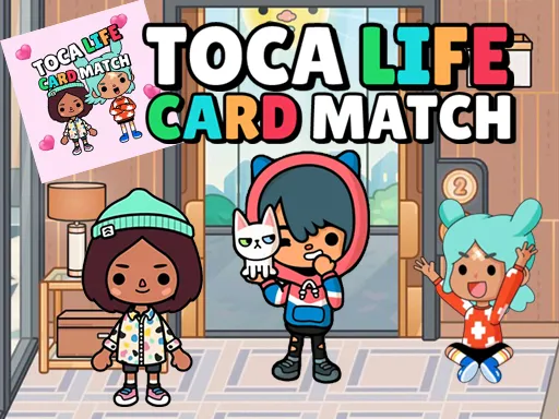 Toca Life Memory Card Match gameplay preview