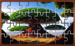 Trees Jigsaw Triumph gameplay preview