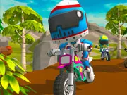 Trial 2 Player Moto Racing gameplay preview