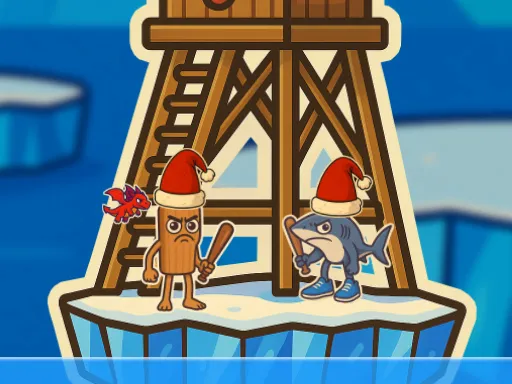 Tung Tung Sahur Snow Arena gameplay preview