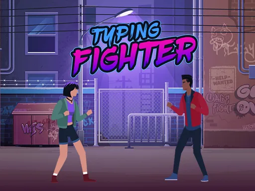 Typing Fighter gameplay preview