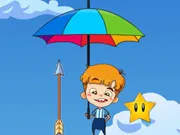 Umbrella Falling Guy gameplay preview