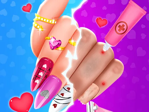 Valentine Nail Salon gameplay preview