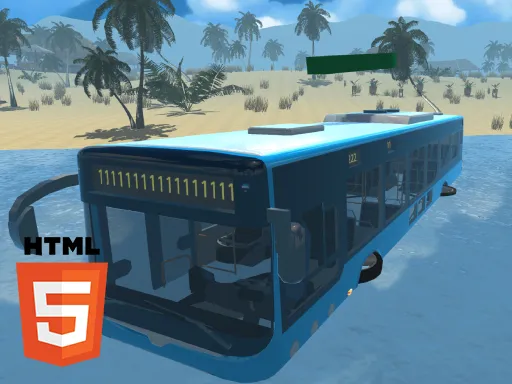 Water Bus Driver 2023 gameplay preview