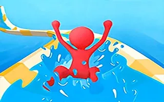 Waterpark Slide Race 1 gameplay preview