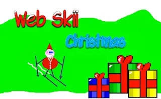 Web Ski Christmas gameplay preview
