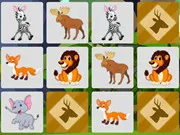 Wild Animals Memory gameplay preview