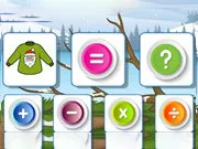 Winter Warm Up Math gameplay preview