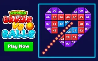 Wooden Bricks Vs Balls gameplay preview