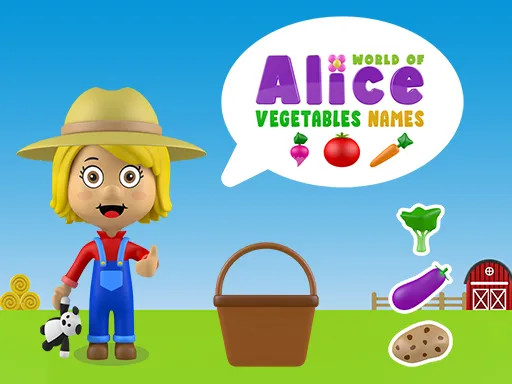 World of Alice   Vegetables Names gameplay preview