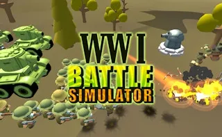 WW1 Battle Simulator gameplay preview