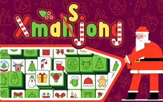 Xmasjong gameplay preview