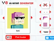 Y8 Avatar Generator gameplay preview