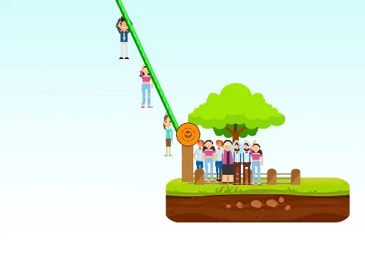 Zipline People Rescue gameplay preview