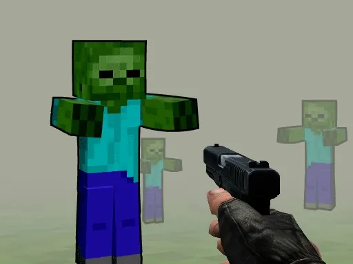 Zombie Counter Craft gameplay preview