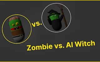 Zombie vs. AI Witch gameplay preview